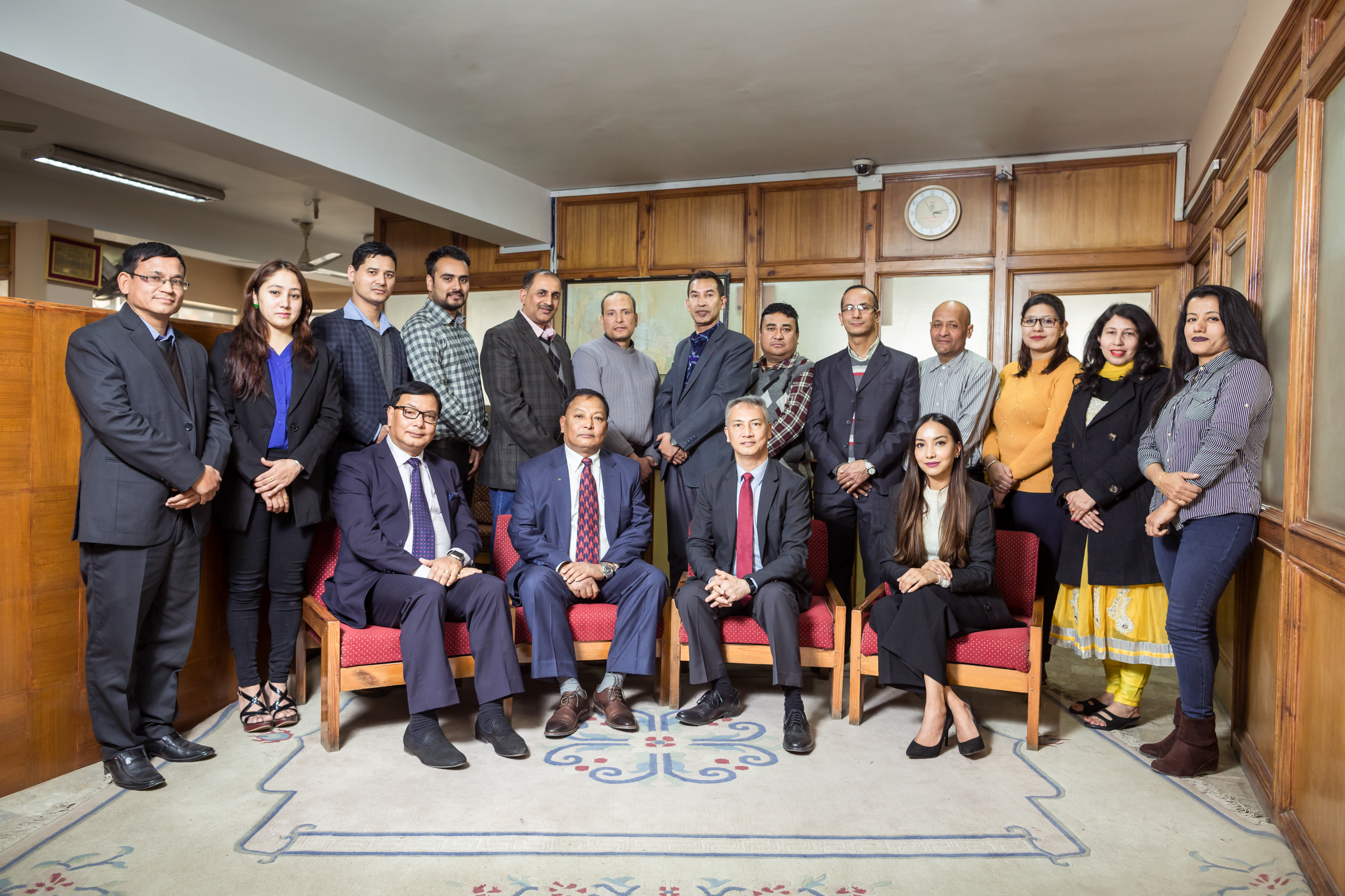 Head office team